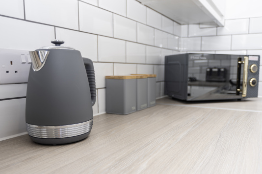 Tea and coffee making facilities - Complimentary tea, coffee and sugar provided as part of your stay — everything you need to enjoy a relaxing brew anytime.