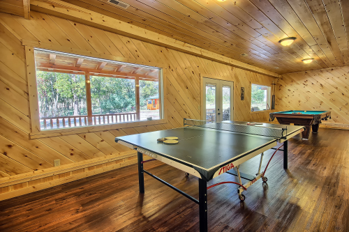 Ping Pong Table and Pool Table, The Western Lodge