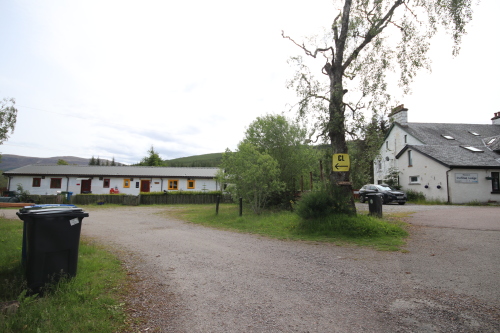 Woodlands Rest on the right with River Black Water Inn next door