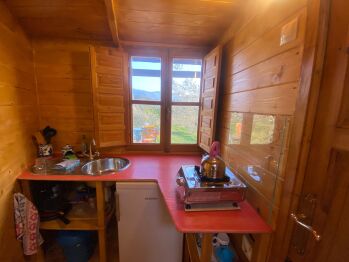 Small Yurt Kitchen
