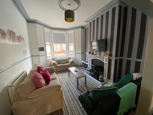 Blackpool Abode - Seaside Cove - Open Plan Lounge - Dining with sofa bed