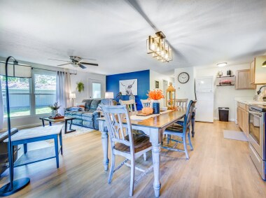 Big open space for the whole family. 