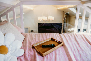 second bedroom on balcony 