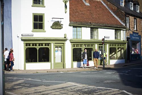 Exterior of listed building
