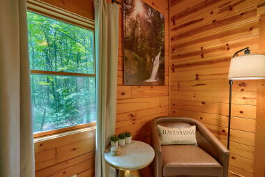 Swivel chair perfect for reading corner