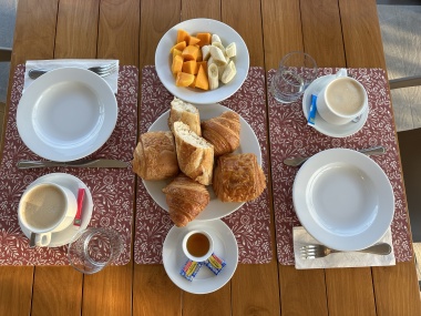petit déjeuner continental