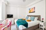 Super-King bed for comfy relax