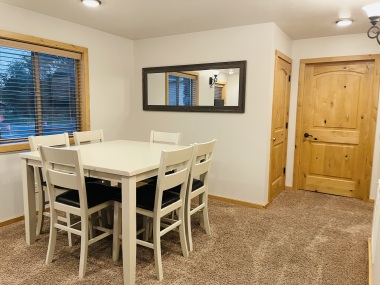 dining room area of suite 10