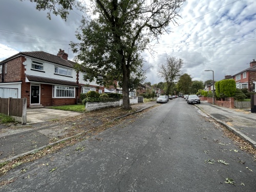 Lovely tree lined quiet street with plenty off free street parking