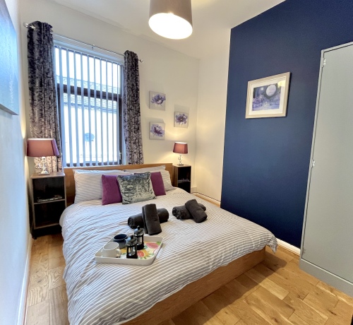 Bedroom 2 - Unwind in style and serene sleeping space