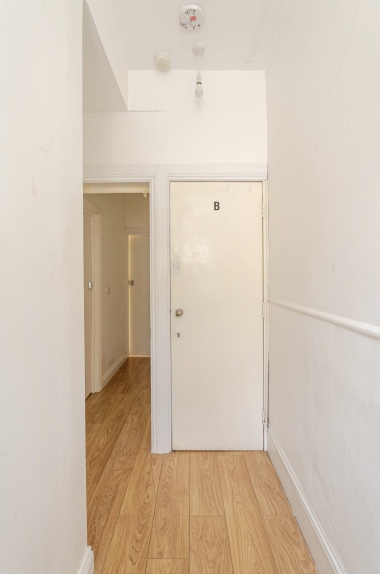 Lobby Area showing all 3 entrances to all apartments