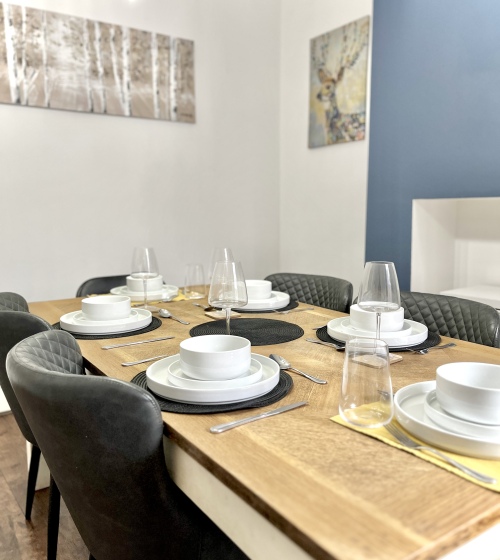 Dining Area - Where every meal becomes a special moment to remember forever.