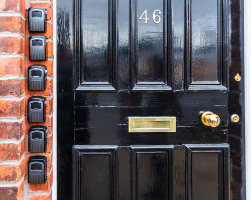 Key lockboxes for Contactless Self Check-In