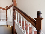 Private stairs to terrace