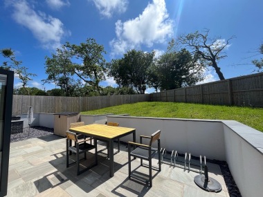 Outdoor seating area 
