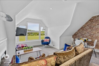 The most stunning views from the comfortable lounge