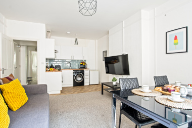 Cosy sitting area with everything you need for relax