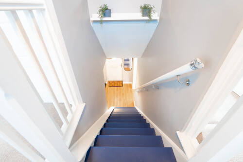 View from the stairs