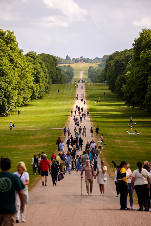 The Long Walk, Windsor, England.