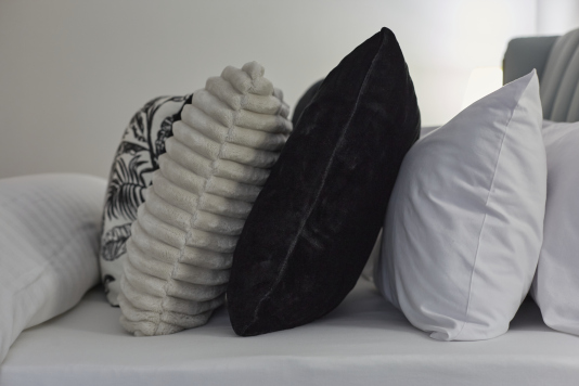 Your private retreat: a stylish double bedroom with a calm, welcoming feel