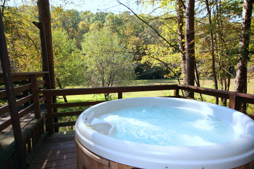 What a view from the hot tub!
