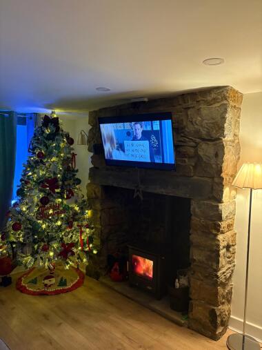 Cosy Christmas livingroom