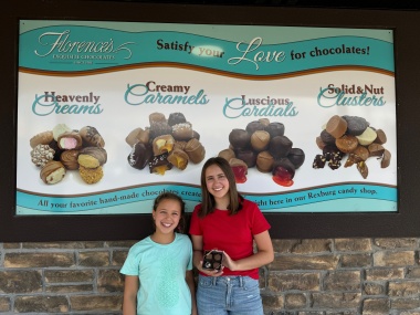 Free box of chocolates- compliments from the Hotel. 