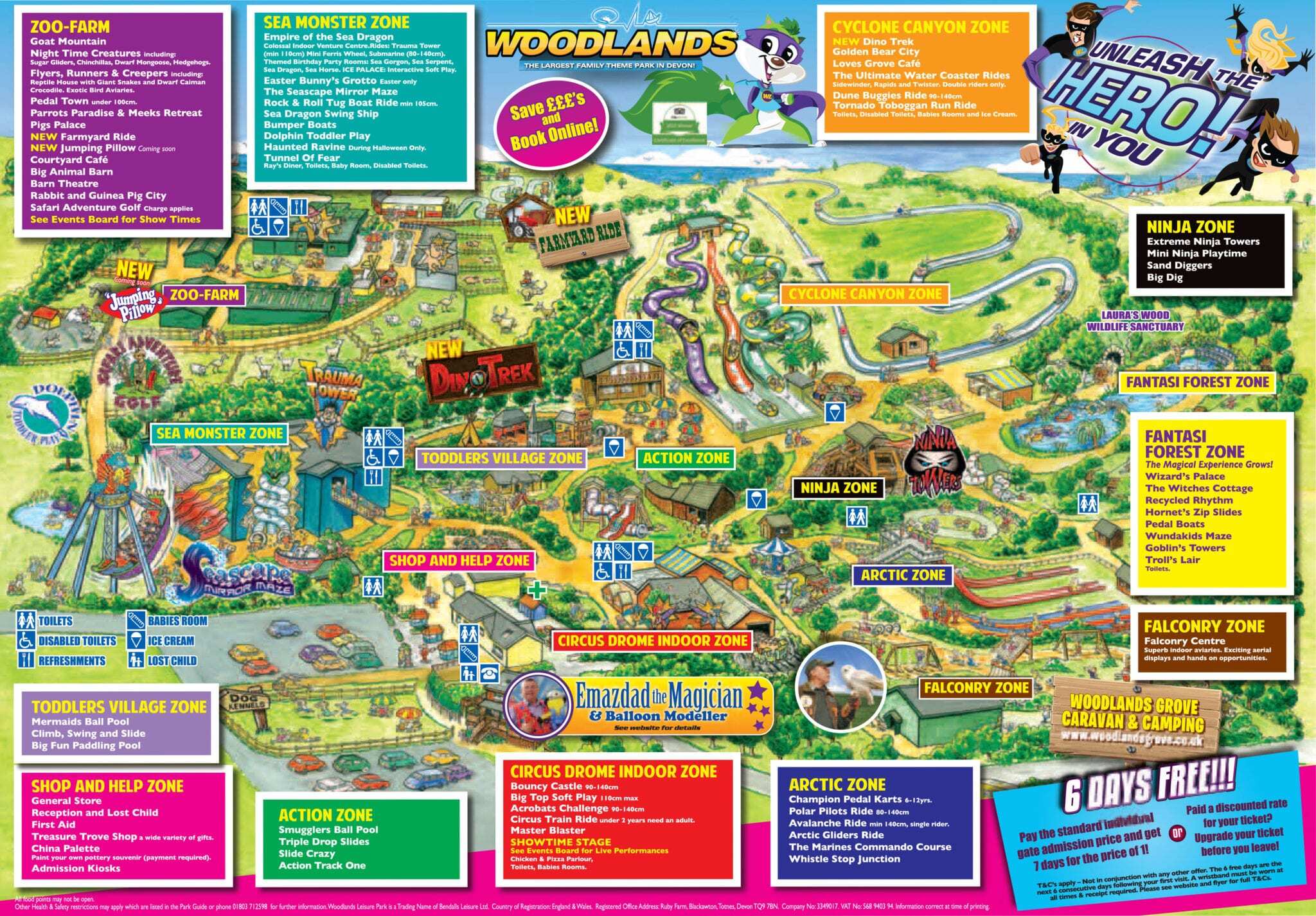 Woodlands family theme park