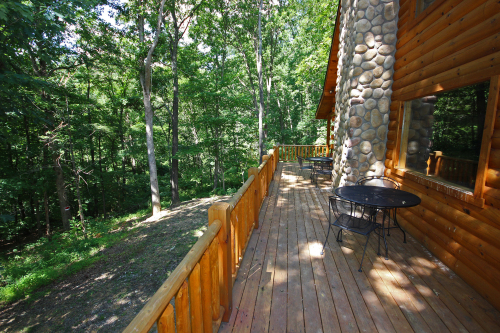 Looking along south deck