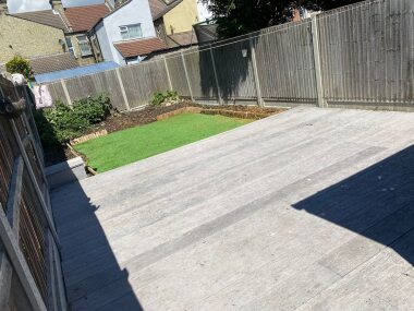 Rear Decking/garden