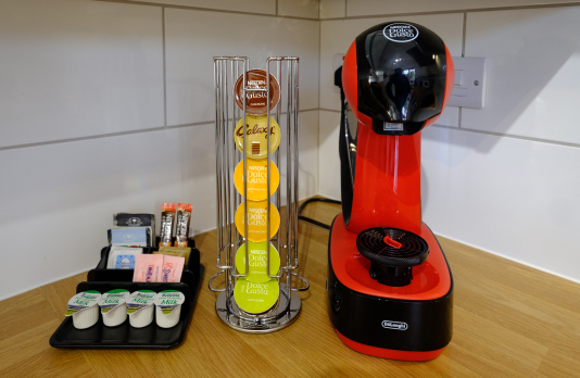 Dolcé Gusto coffee/drinks machine in the kitchen