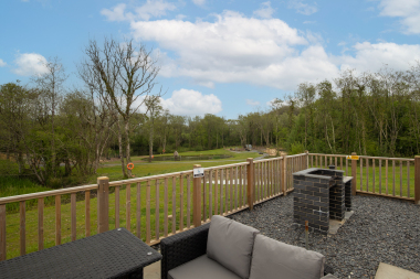 Outdoor seating area