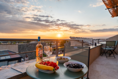 Un coucher de Soleil à couper la souffle