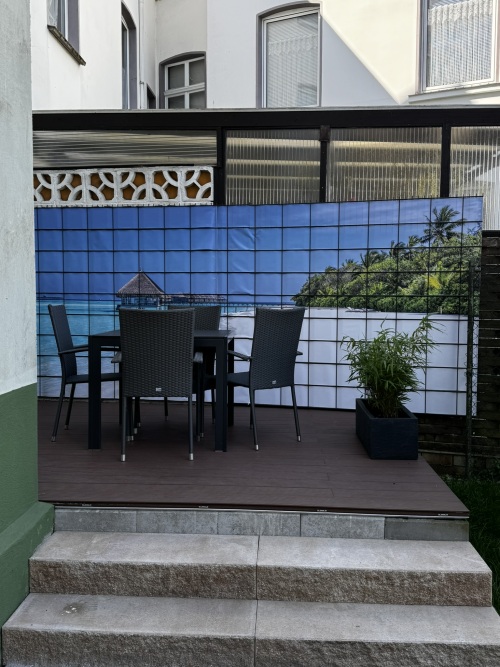 Terrasse für Gäste