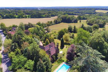 Back Garden - Ariel view