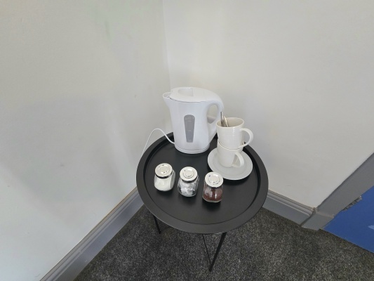 Room 1Tea and Coffee Station