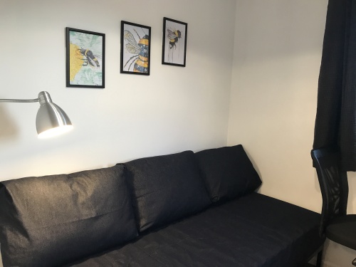 This study can double up as single bedroom too for a 7th guest - TLC Stay Preston area home