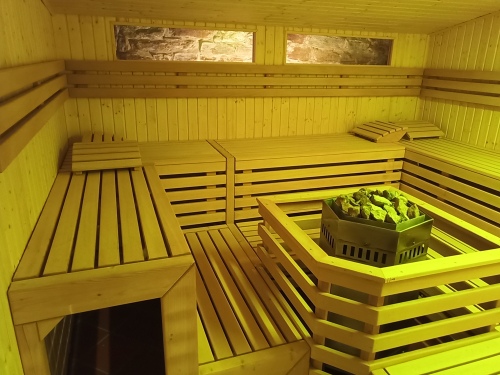 Sauna im Felsenkeller