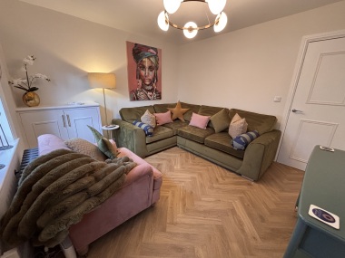 Lounge with corner sofa 