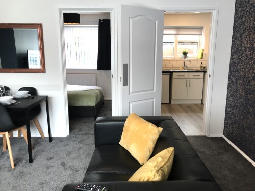 Living room leads directly to Kitchen / Diner - Bamber Bridge Preston