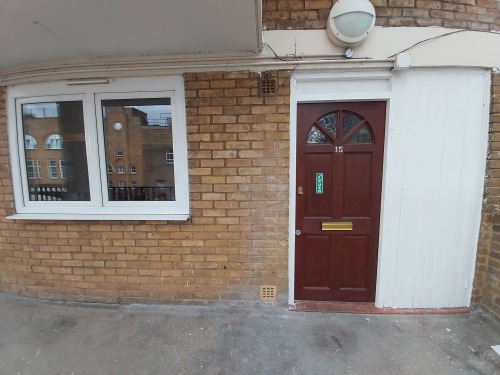 Main entrance to apartment