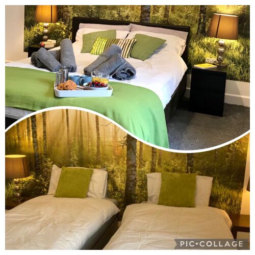 Bedroom 2 - Choose between 2 x single beds or 1 x king bed