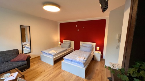 Apartment-Deluxe-Eigenes Badezimmer-Blick auf den Wald-König Georg 2 - Basistarif