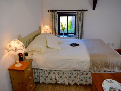 The Bedroom in Hydrangea Cottage