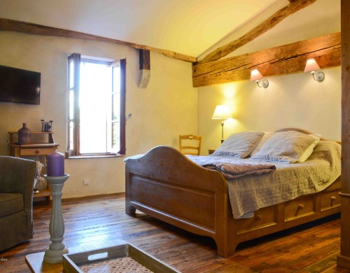 Chambre Parme-Double-Salle de bain privée séparée-Vue sur Montagne - Tarif Standard