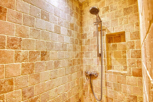 Large walk-in Shower