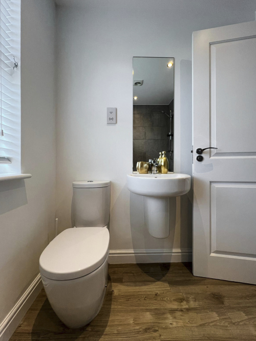 Refresh and unwind in a modern setting.