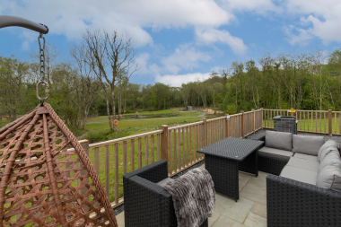 Outdoor seating area