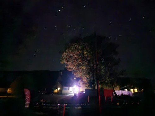 Clear skies and a million stars from the property