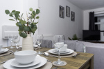 Bright dining area perfect for family meals and gatherings